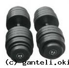 Гантели Alex FDS-09-60kg